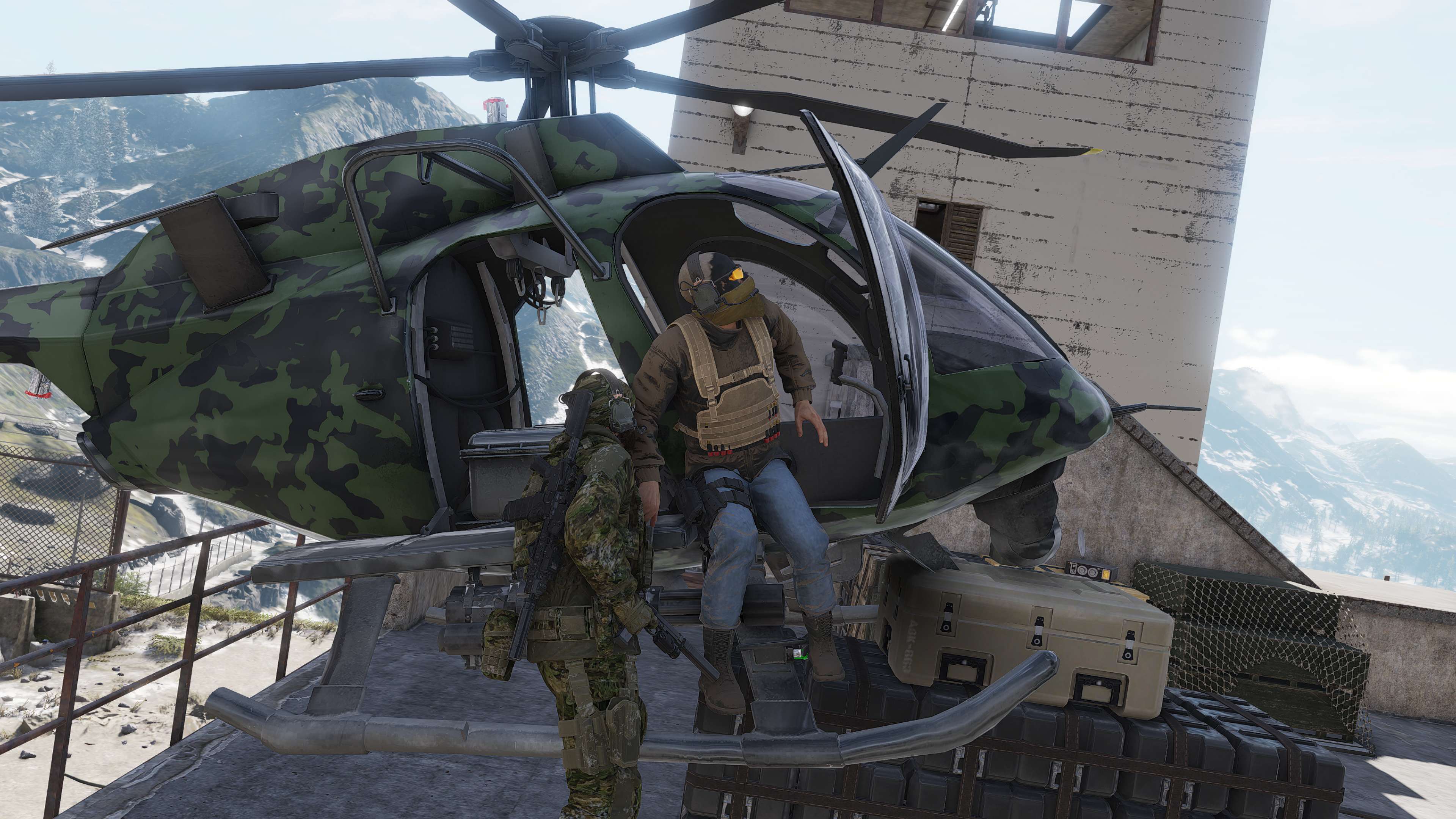 HVT roof insertion reference one
